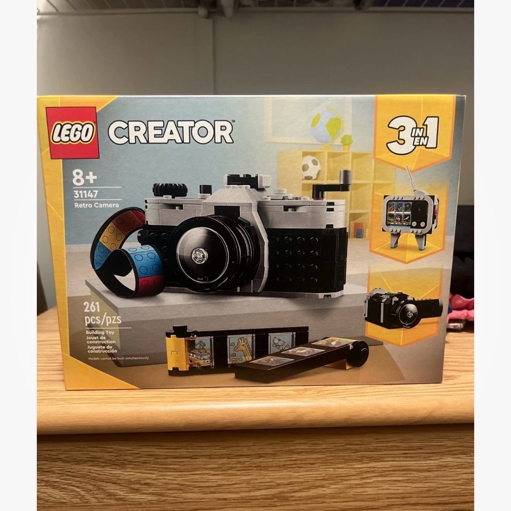 LEGO Creator 3-in-1 Camera Set - Black and Gray
